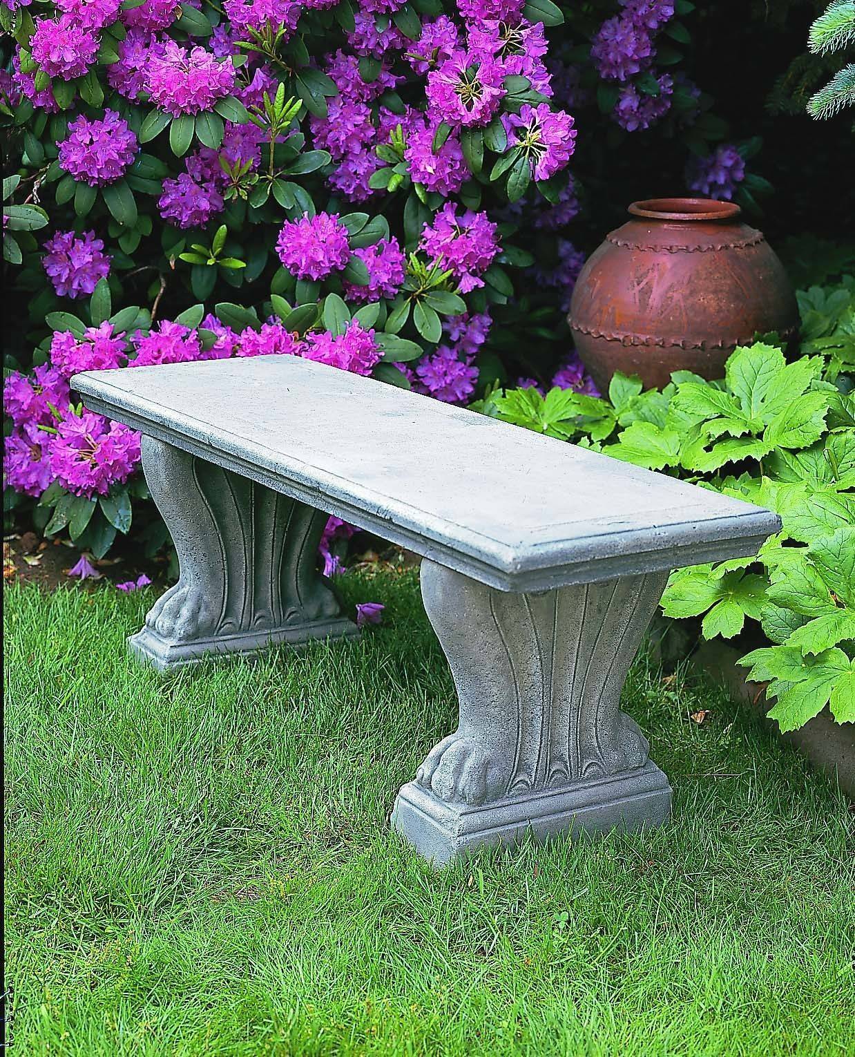 23 Concrete Garden Benches Ideas You Should Check 