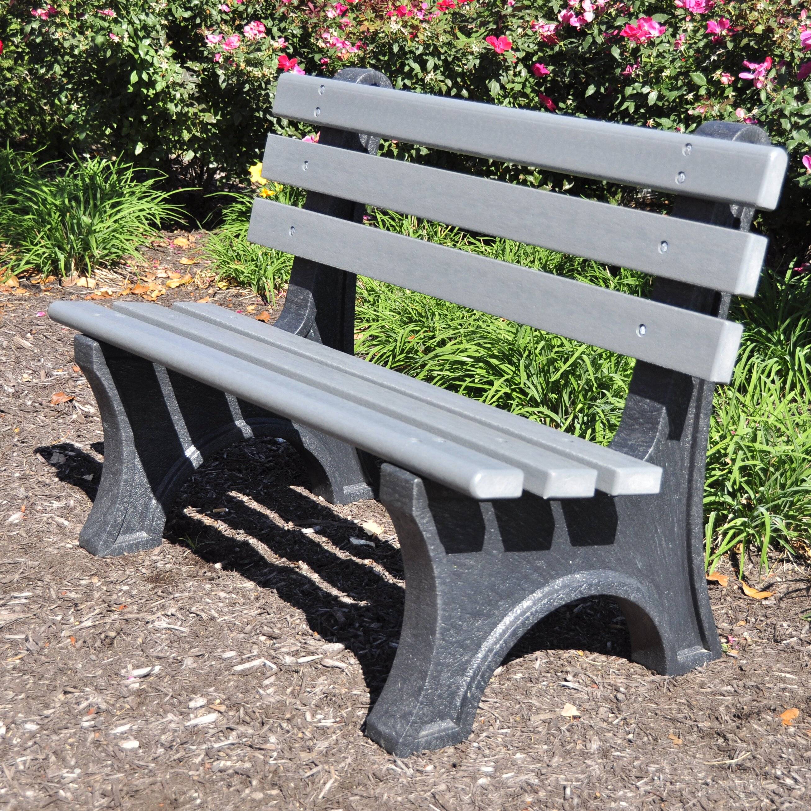 20 Recycled Plastic Garden Bench Ideas For This Year SharonSable   Two Seat Garden Benches Recycled Plastic Products 5619 