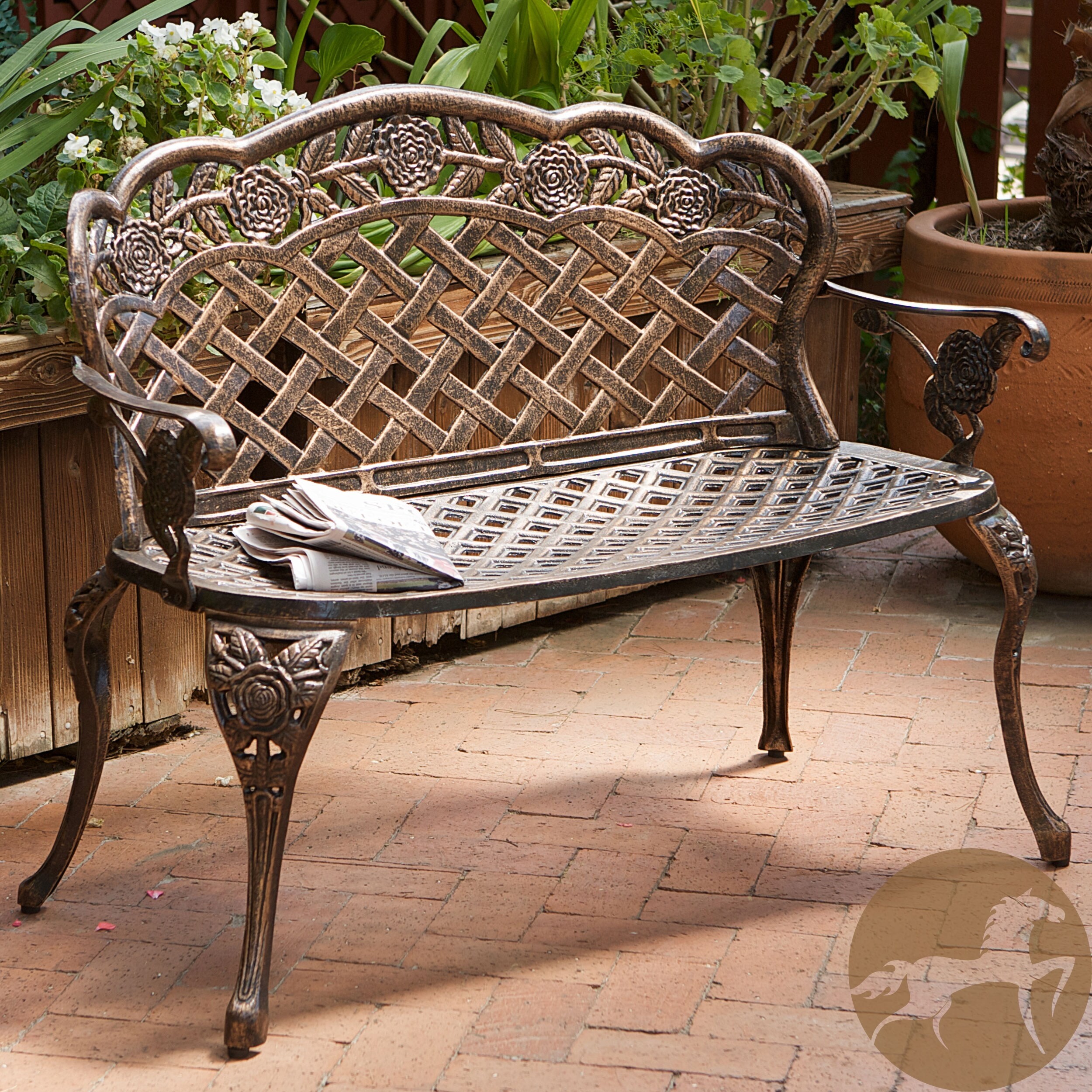 21 Antique Metal Garden Bench Ideas You Cannot Miss | SharonSable