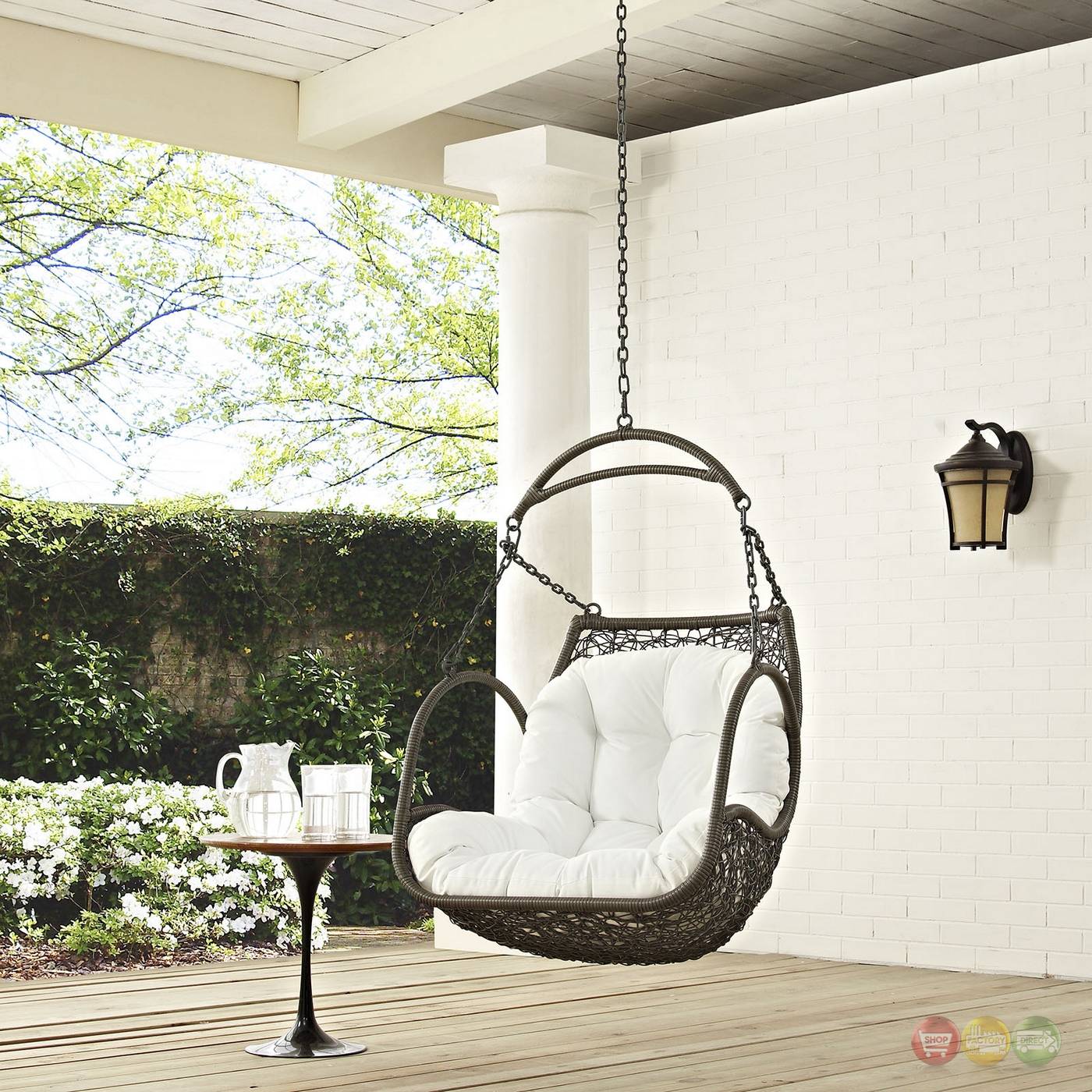 Contemporary Modern Patio Swing Chair Suspension Series