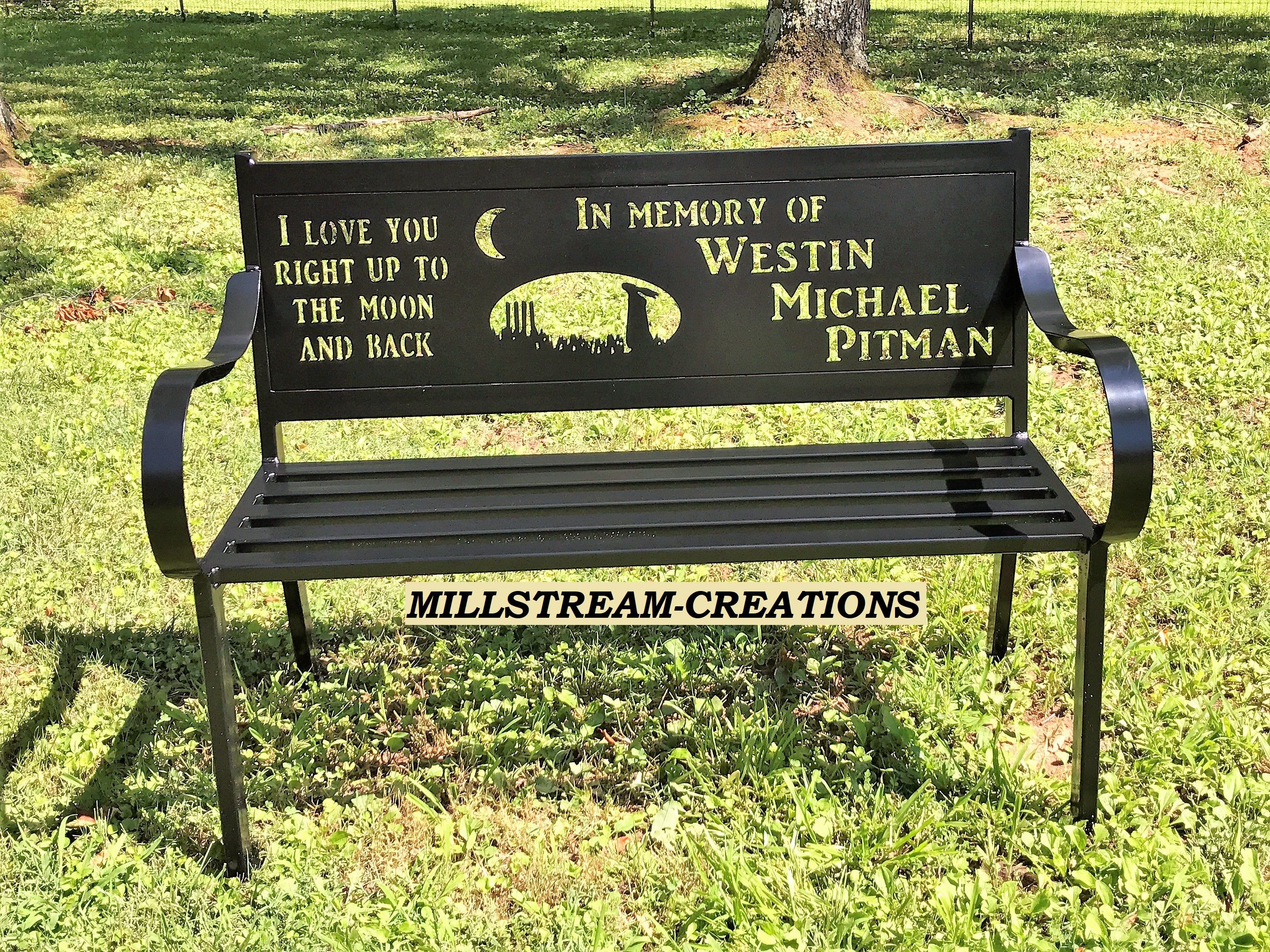 23 Personalized Memorial Garden Benches Ideas For This Year | SharonSable