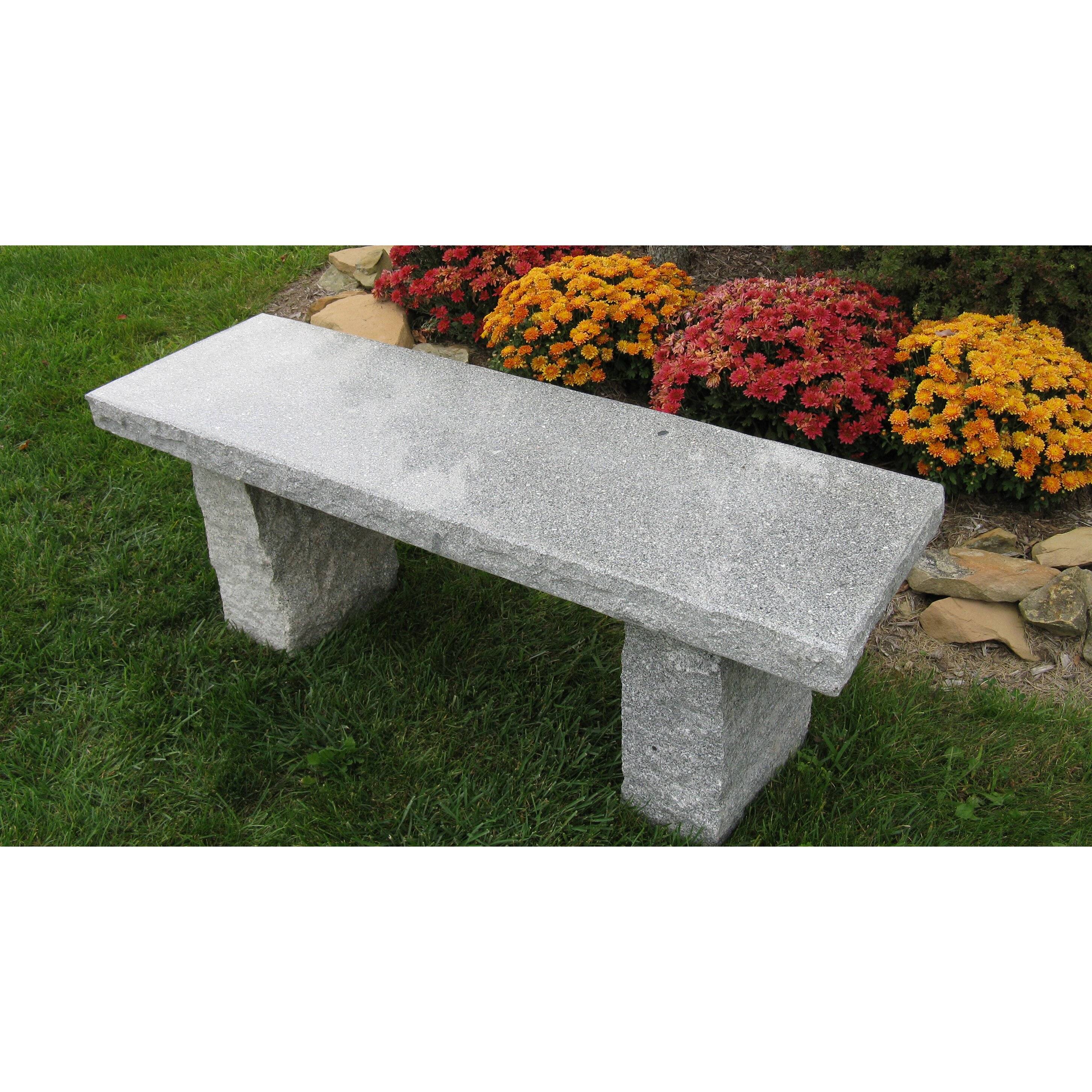 21 Granite Benches for Garden Ideas You Cannot Miss | SharonSable