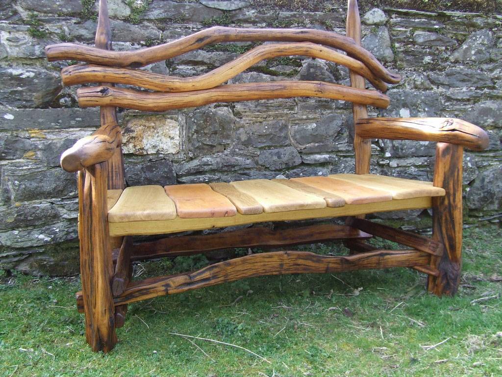 Awesome Rustic Wood Garden Bench Ideas Go Travels Plan Small