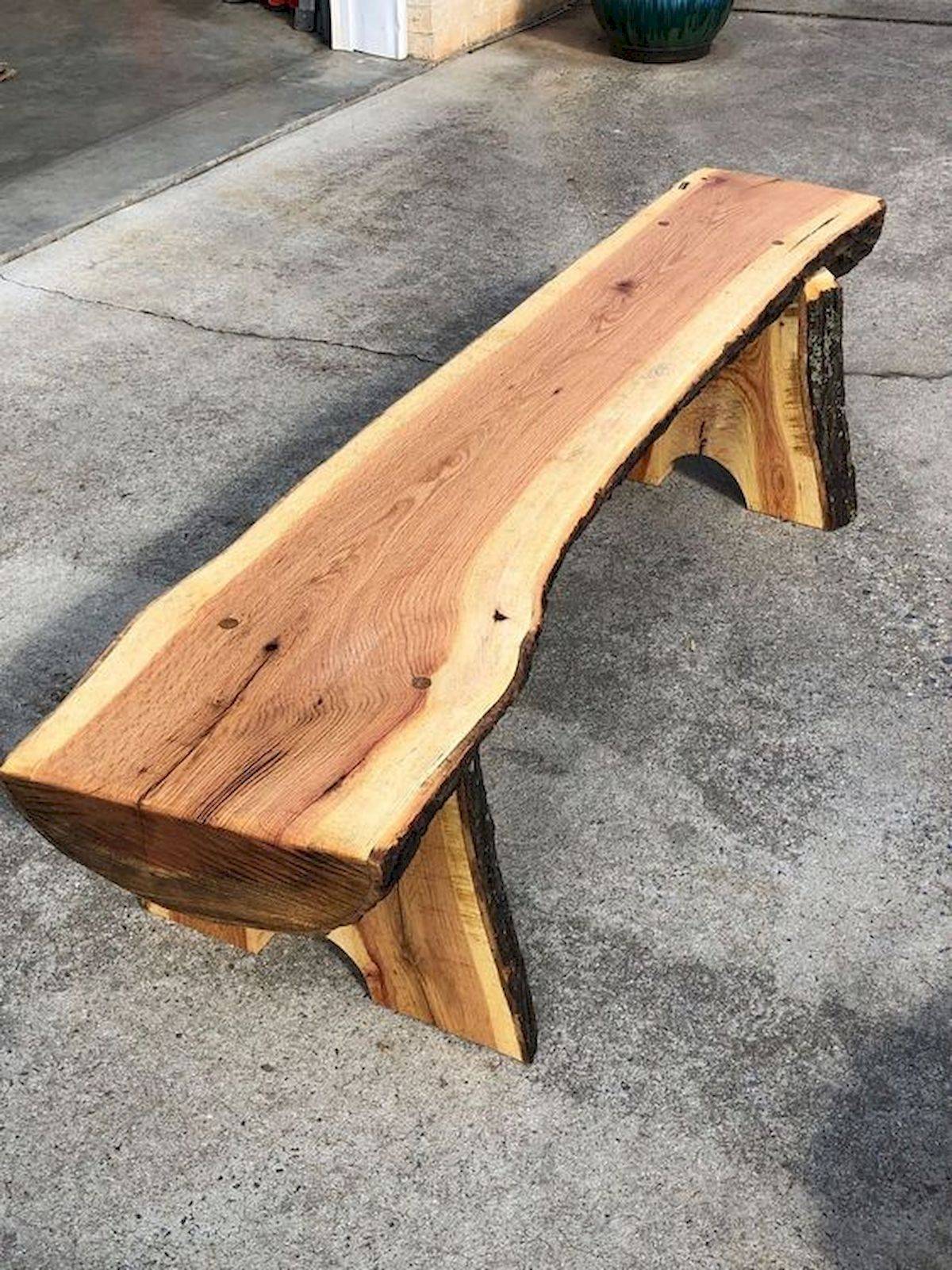 Groovystuff Rocky Mountain Teak Garden Bench Rustic Outdoor Benches