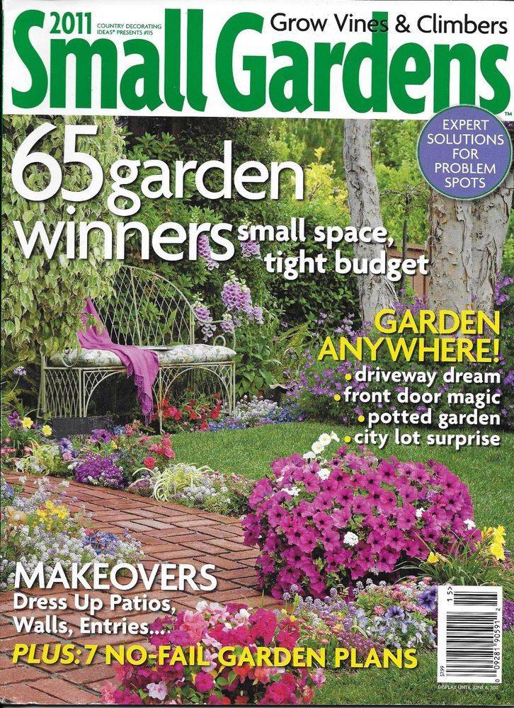 7 Small Garden Magazine Ideas You Should Check | SharonSable