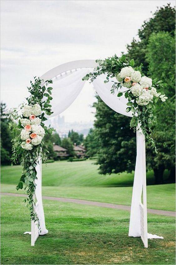 15 White Metal Garden Arch Ideas For This Year | SharonSable