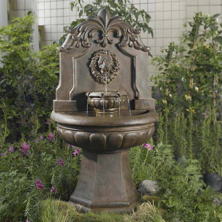 19 Costco Garden Water Fountain Ideas Worth A Look SharonSable   Outdoor Fountains Costco Costco Sale Modern Ribbed Self Contained   6929 