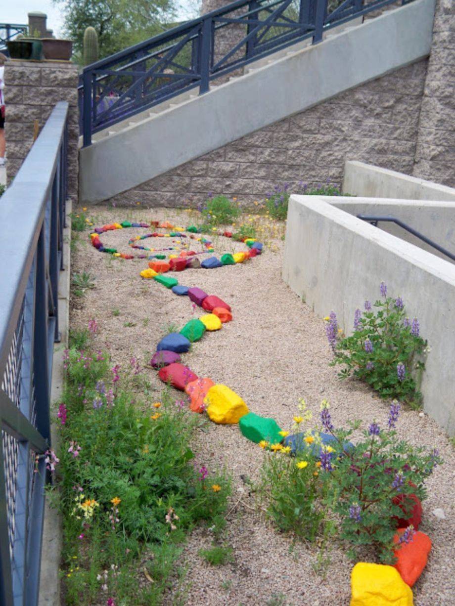 A serene sensory garden filled with aromatic flowers and calming textures for relaxation.