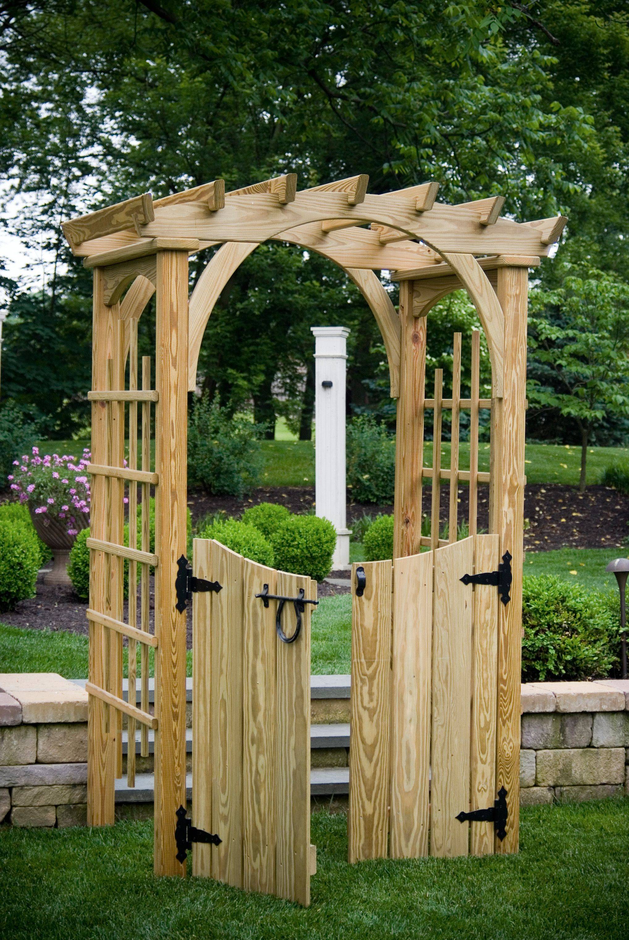 Roman Lattice Garden Arch Harrod Horticultural