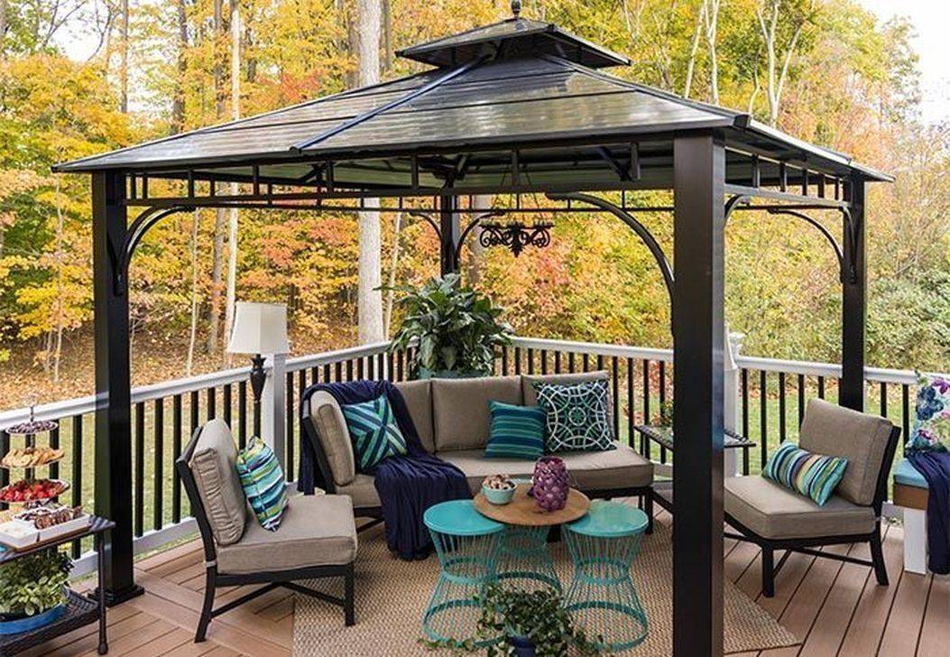 Backyard Expressions Deluxe Garden Gazebo Instructions