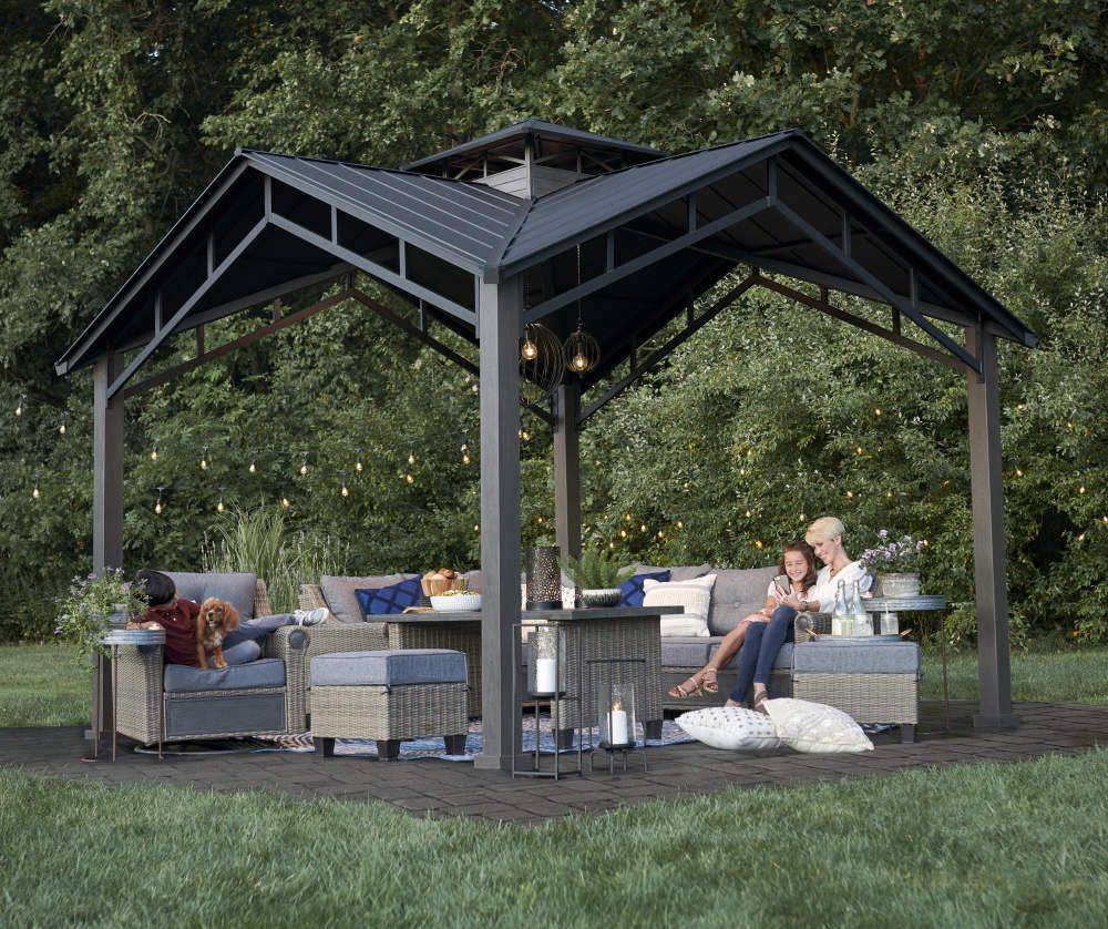 Garden Oasis Bay Window Gazebo Canopy