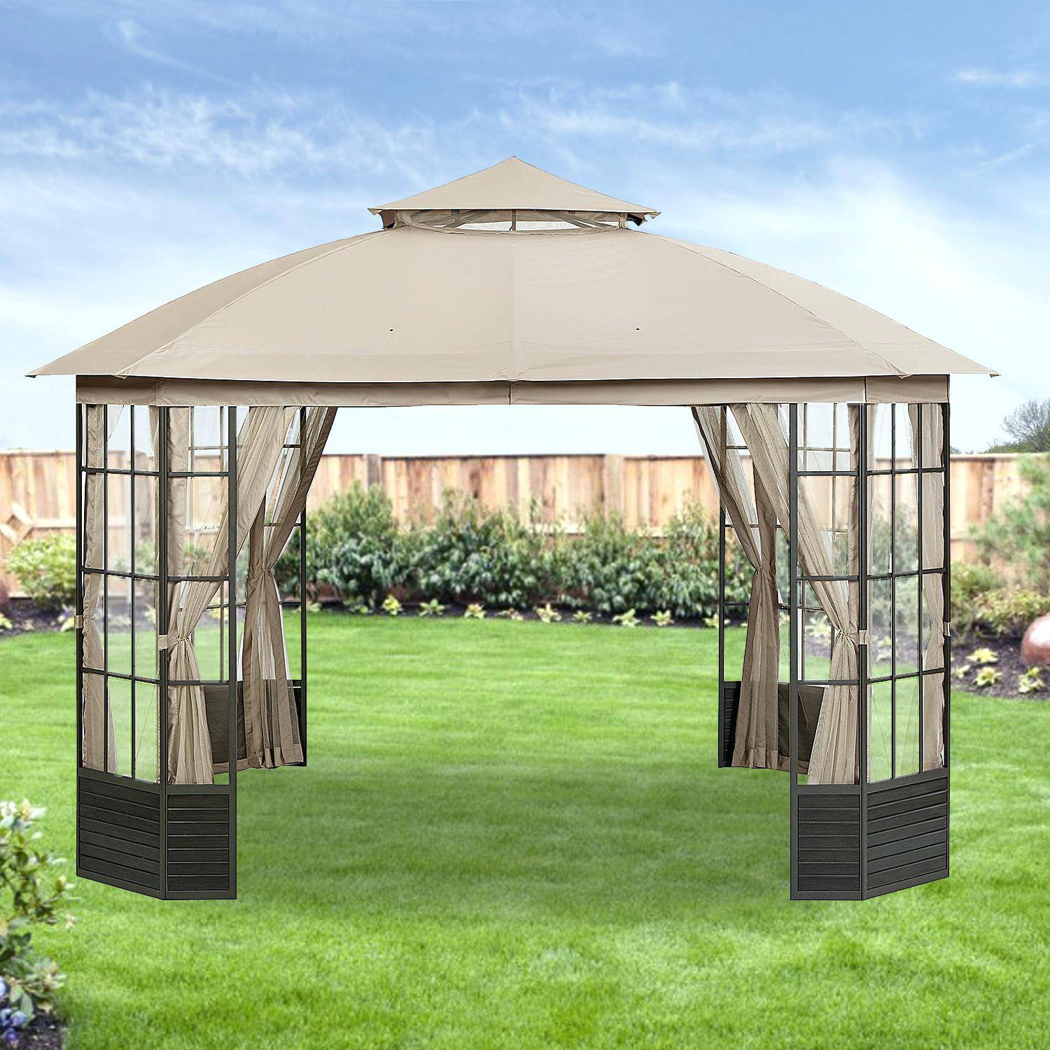 Garden Oasis Deluxe Pergola Replacement Canopy Garden Winds