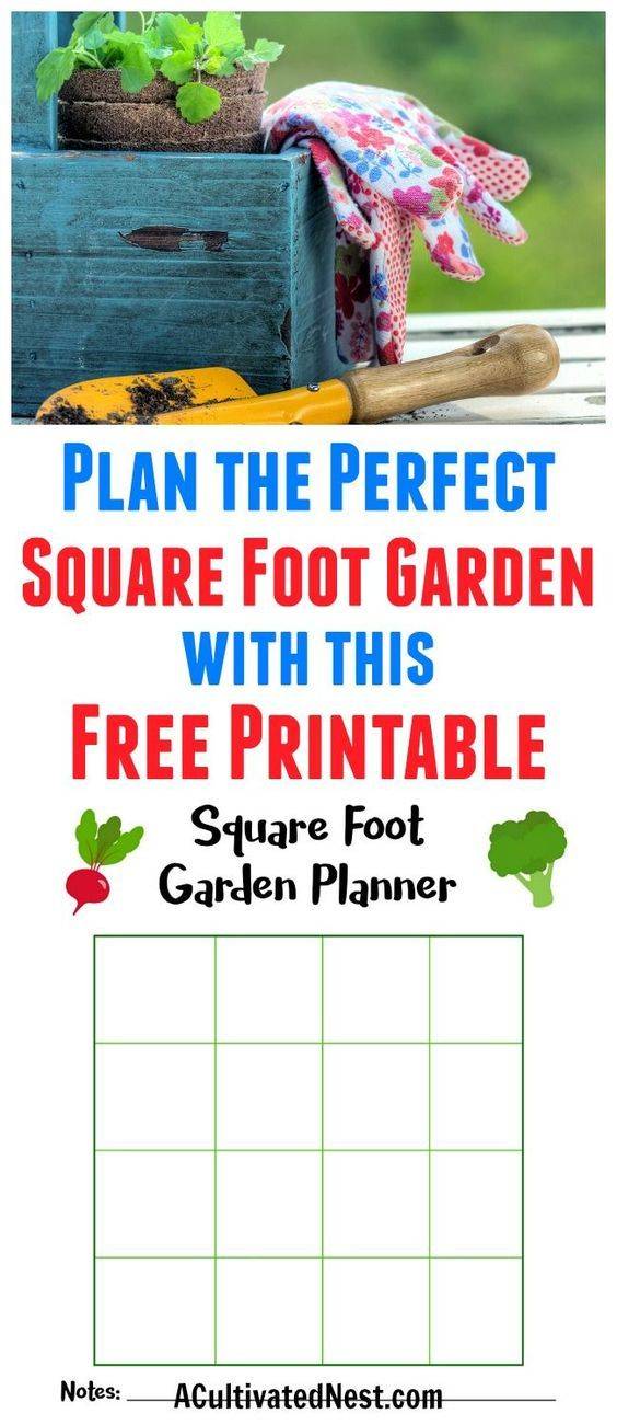 Square Foot Gardening Sample