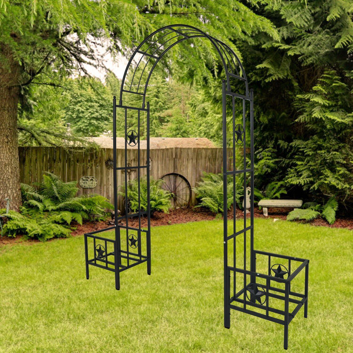 21 Metal Garden Arbor Ideas You Should Check | SharonSable