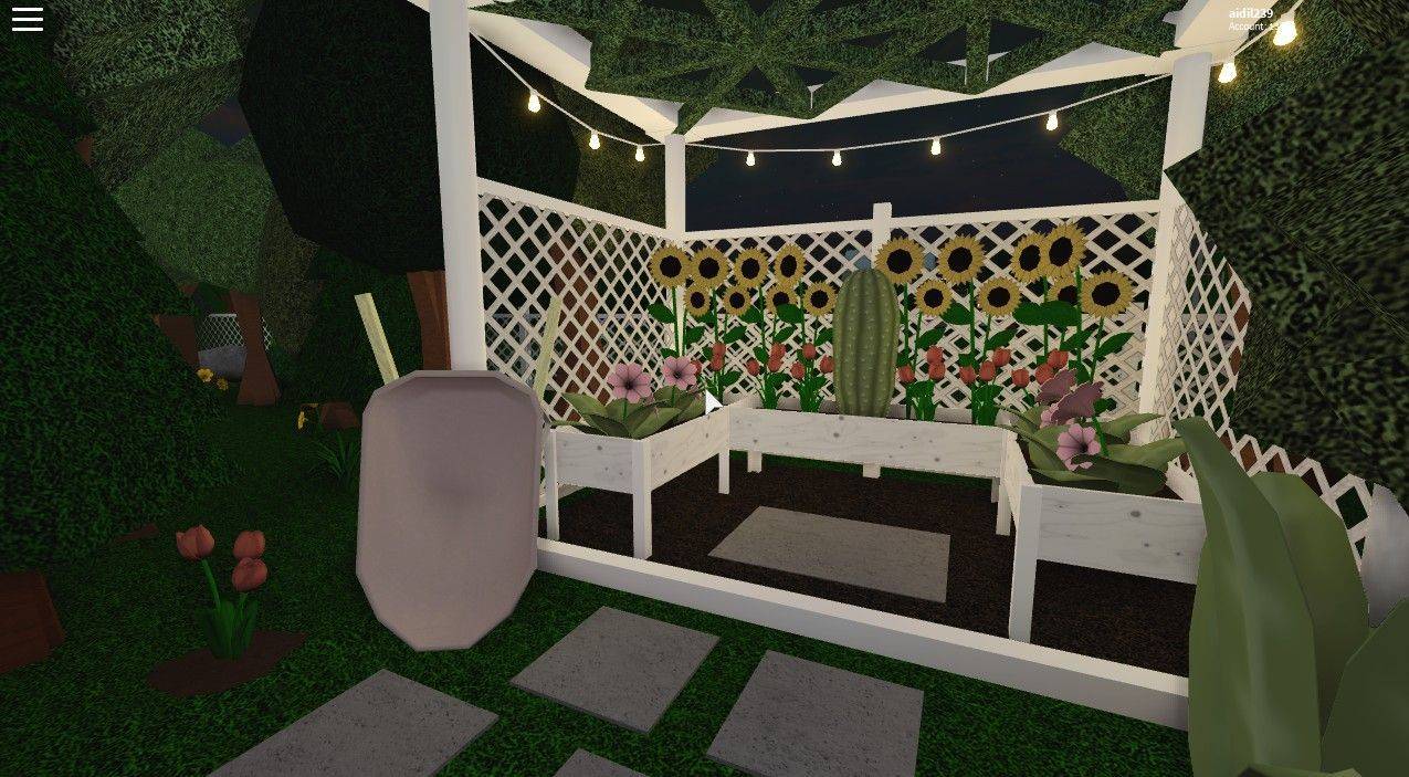 23 Cute Garden Ideas Bloxburg You Should Check 