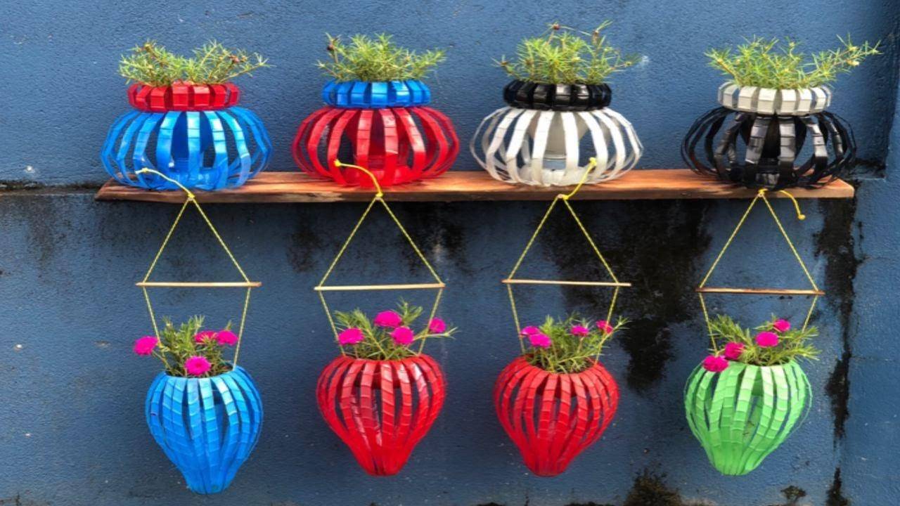 24 Plastic Bottle Hanging Garden Ideas To Consider 