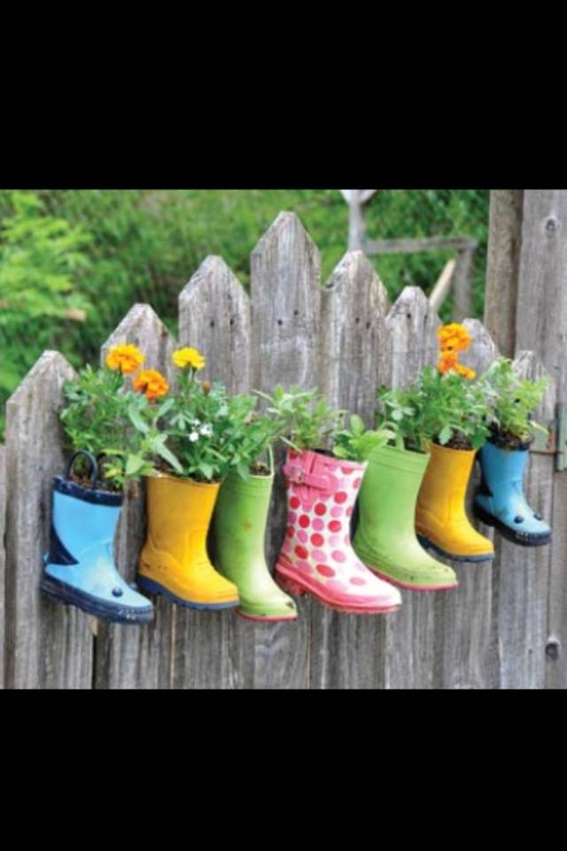 Boot Planter Ideas