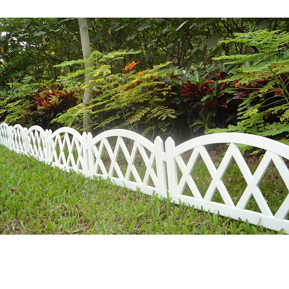 M Plastic Garden Fence Panels Garden Fencing Lawn Edging Plant
