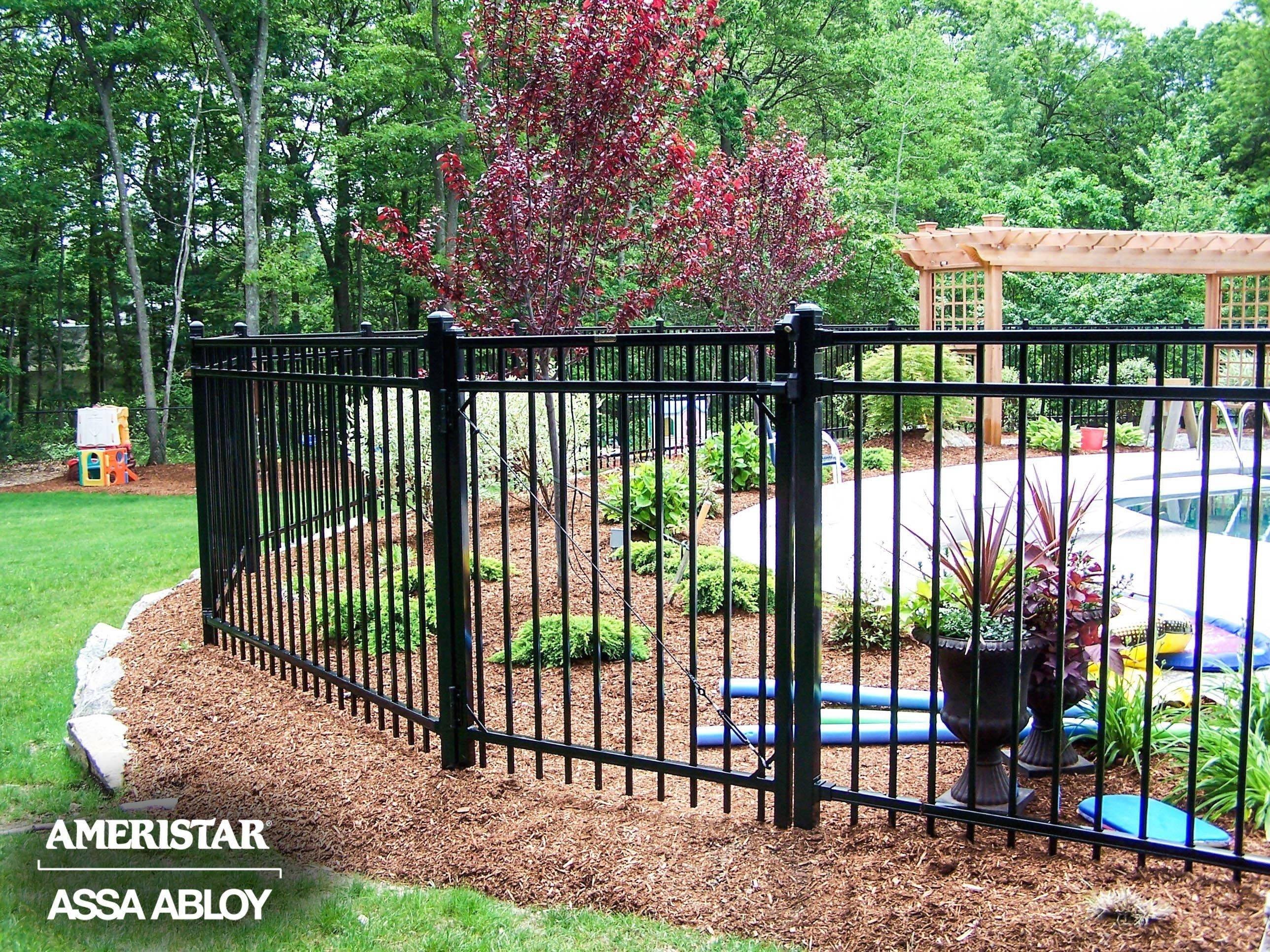Simple Iron Fence Iron Garden Gates