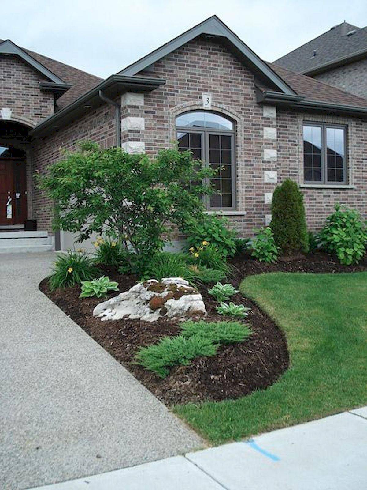 Beautiful Front Yard Rock Garden Landscaping Ideas Page