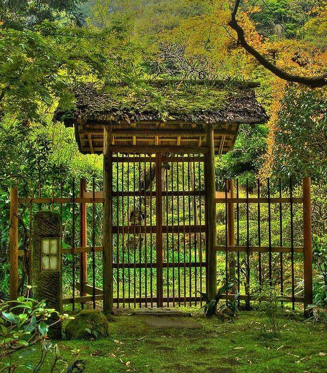 24 Japanese Garden Gate Design Ideas You Should Check | SharonSable