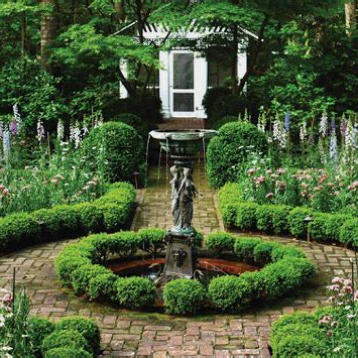 24 Formal Garden with Fountains Ideas You Cannot Miss SharonSable