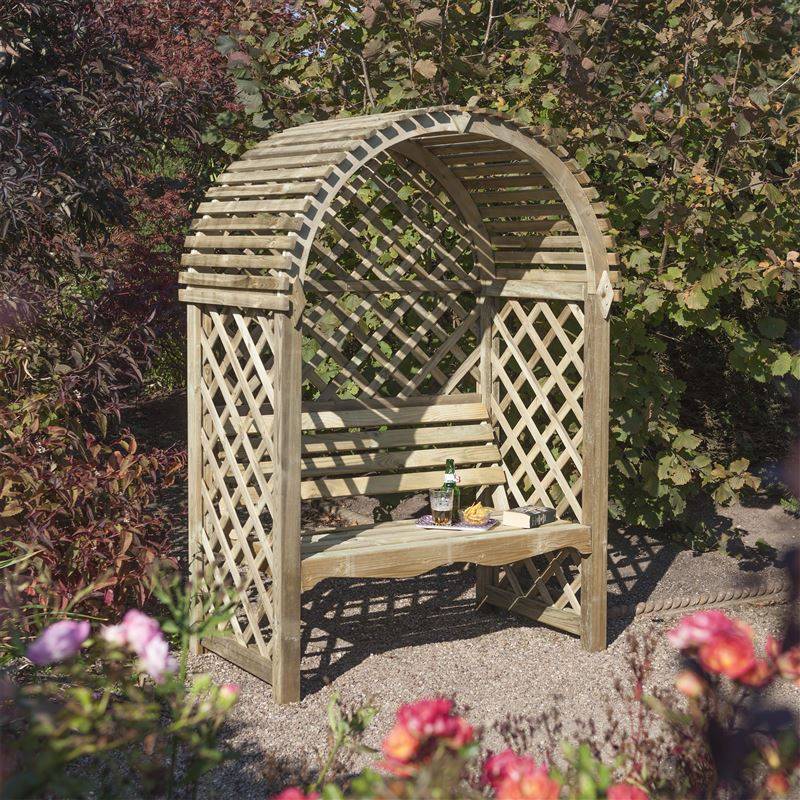 25 Garden Arbours with Seats Ideas You Cannot Miss | SharonSable