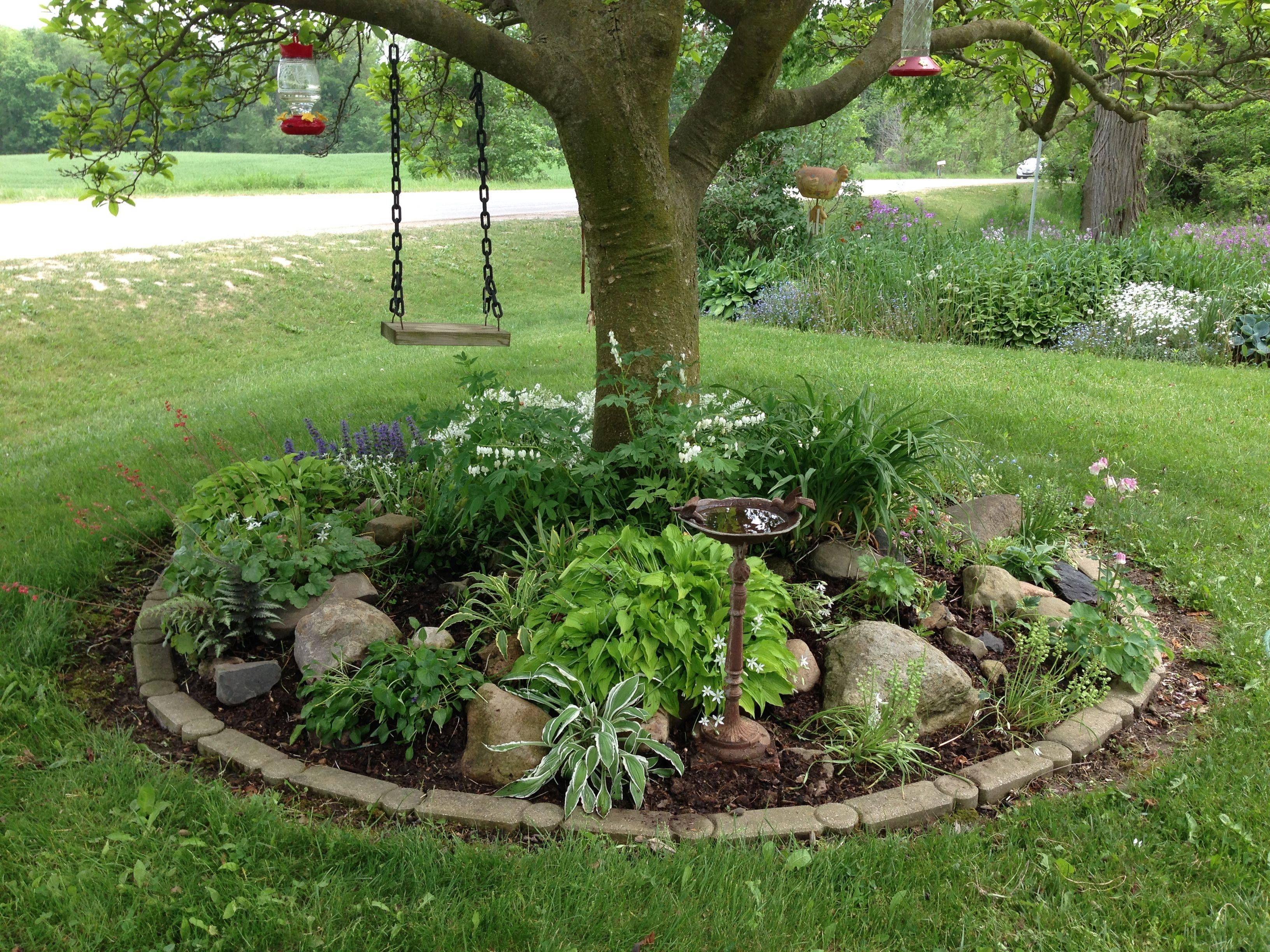 23 Under Shade Tree Garden Design Ideas For This Year | SharonSable