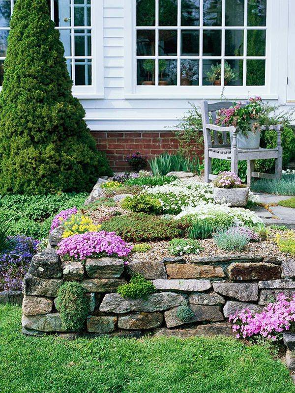 Marvelous Rock Garden Ideas Backyard Front Yard Page