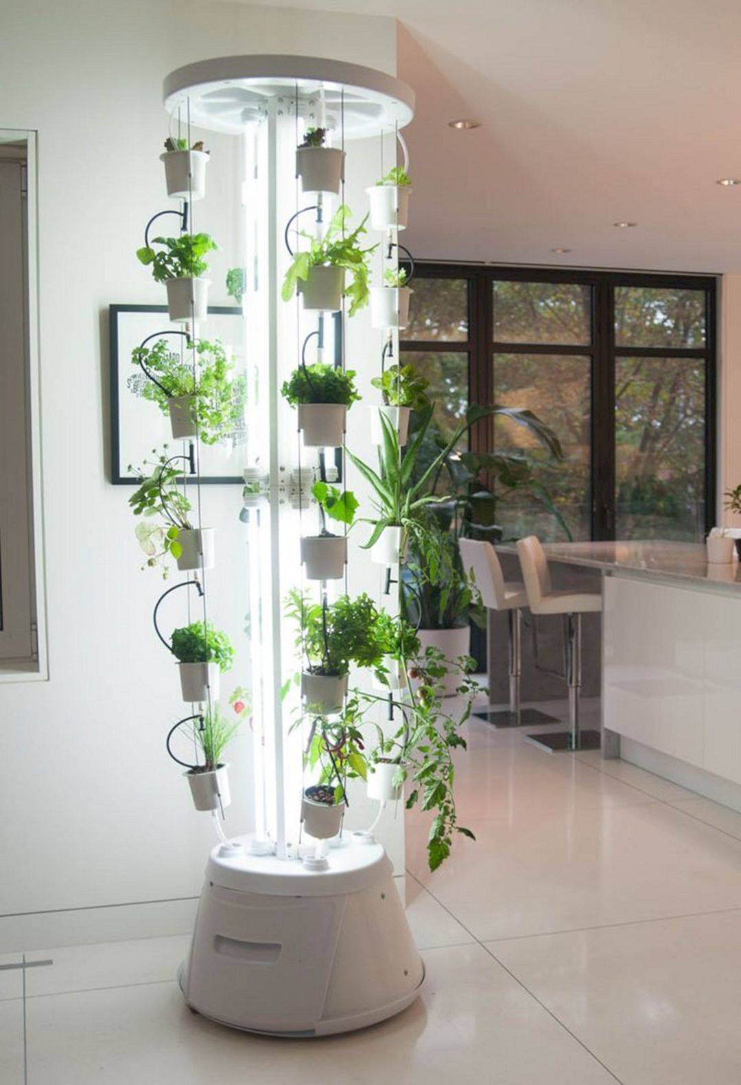 Florafeltverticalgardenaquaponictower Indoor Vegetable