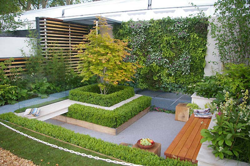 Small Urban Garden Design Ideas Quiet Corner