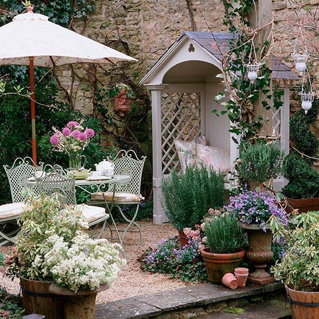 22 Cottage Garden Patios Ideas For This Year | SharonSable