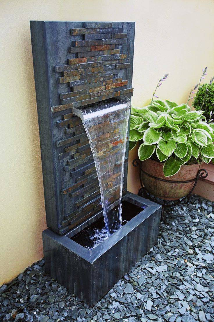 22 Garden Wall Water Fountains Outdoor Ideas You Gonna Love | SharonSable