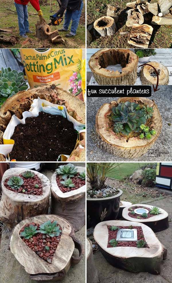 Amazing Diy Wood Log Decoration Ideas