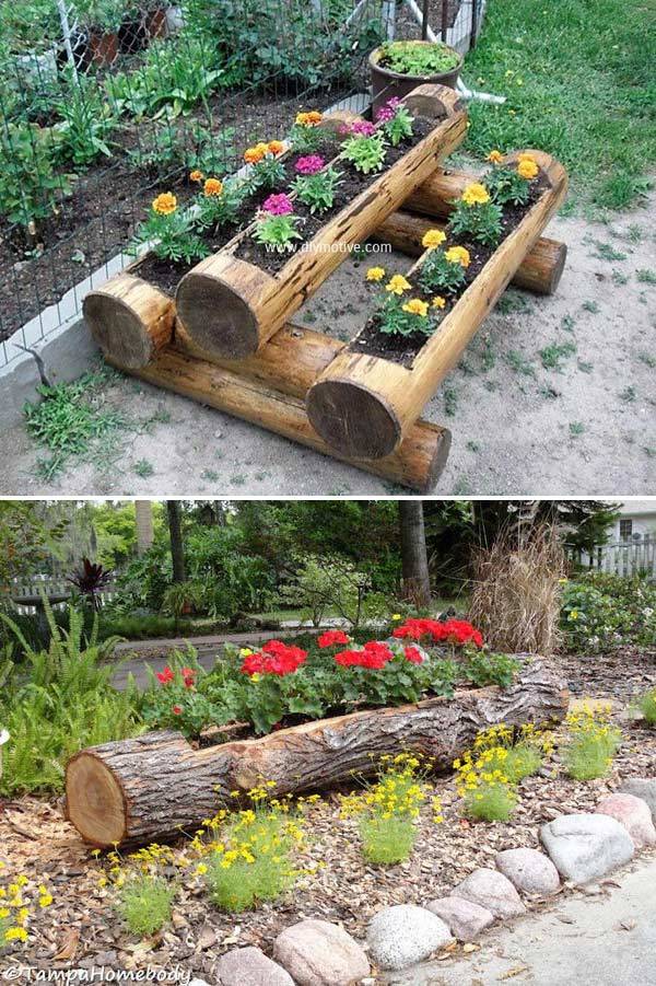 Most Amazing Diy Tree Log Ideas