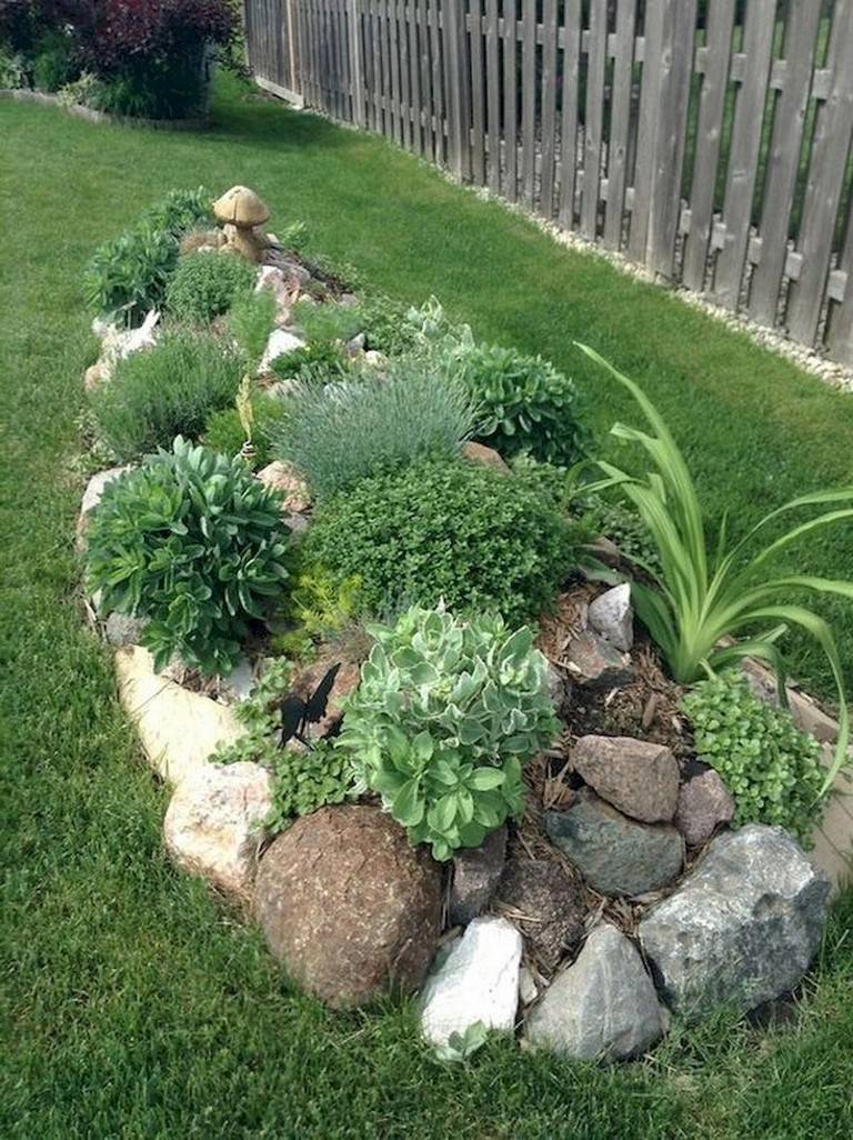 20 Front Lawn Rock Garden Ideas To Try This Year Sharonsable