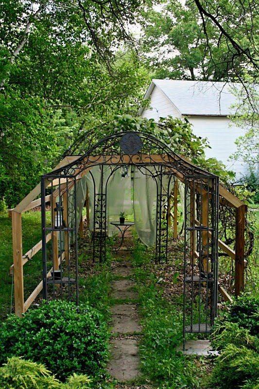 23 Garden Arbor Tunnel Ideas Worth to Check | SharonSable