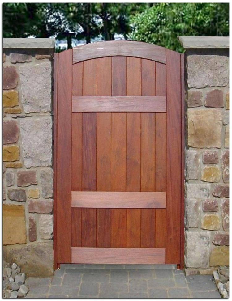 24 Outdoor Wood Garden Gate Ideas Worth To Check | SharonSable