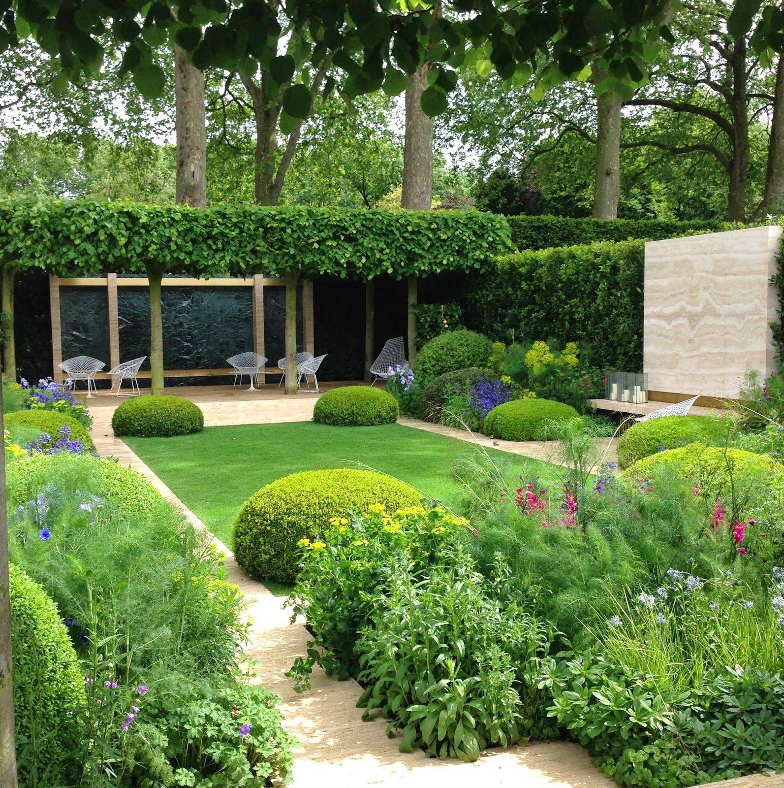 24 Modern Formal Garden Design Ideas You Should Check | SharonSable