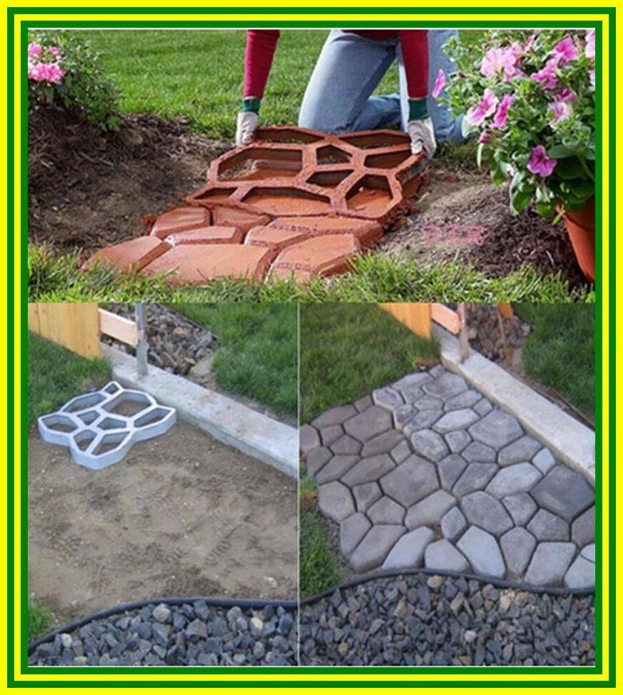 20 DIY Concrete Garden Path Ideas You Cannot Miss | SharonSable