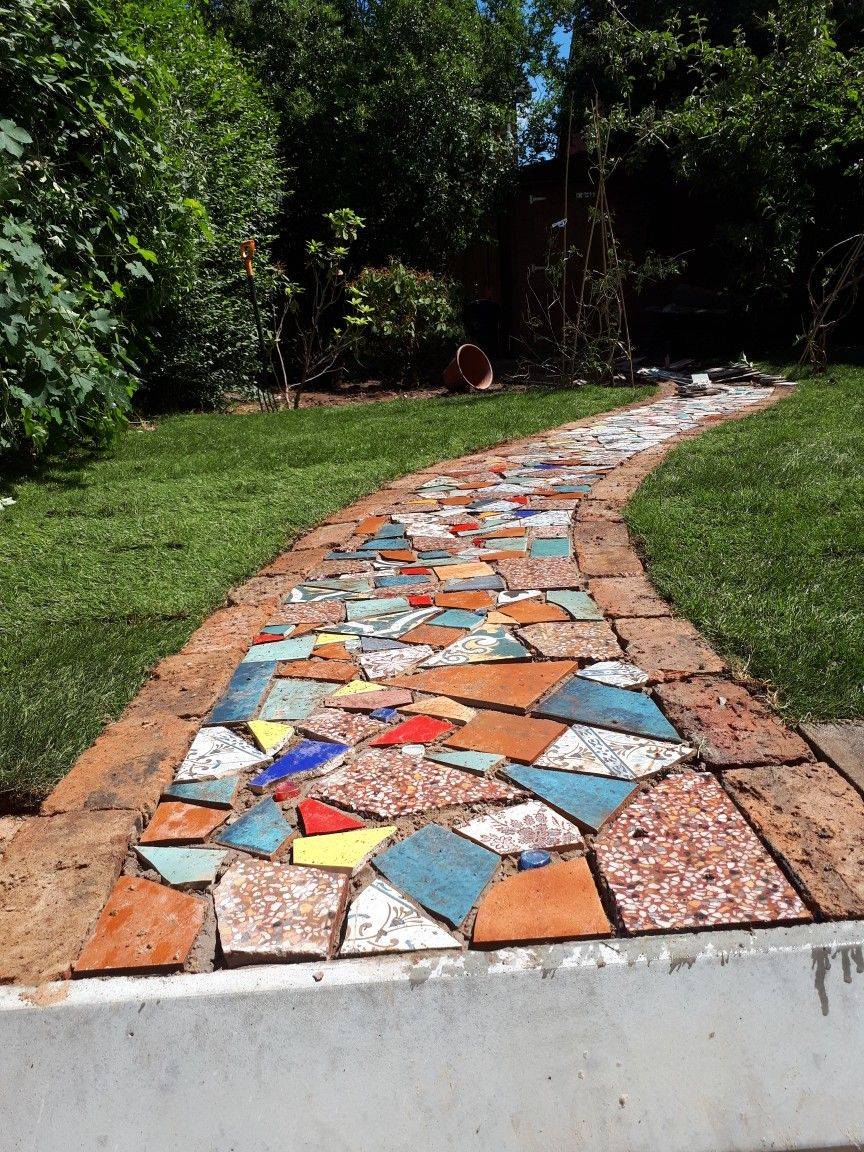 23 Tiles for Garden Path Ideas Worth to Check | SharonSable