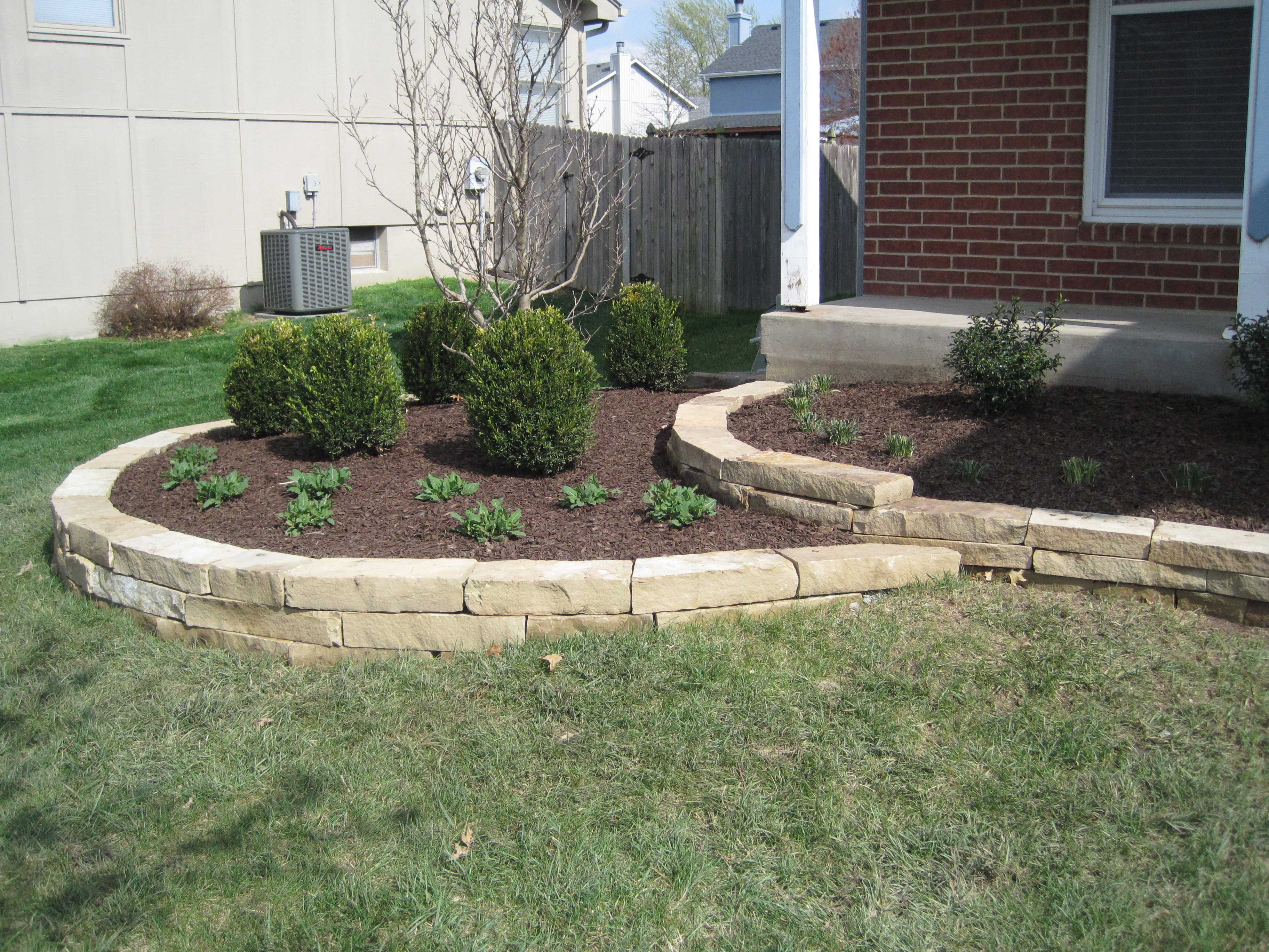 Small Retaining Wall Eco Landscaping