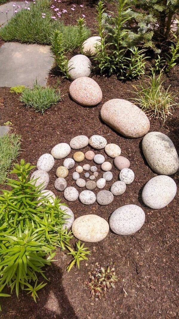 Cool Front Yard Rock Garden Ideas Modern Design Rock Garden