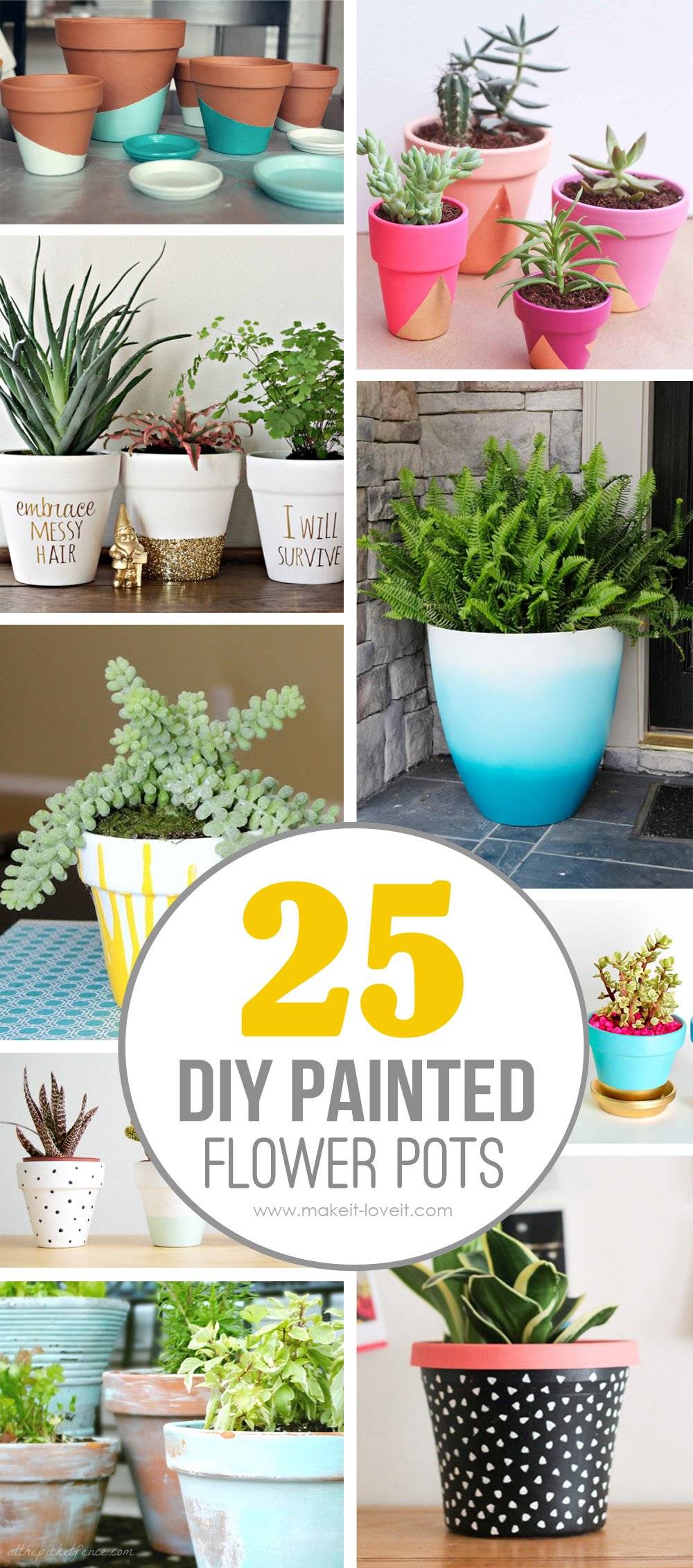 Diy Flower Pots