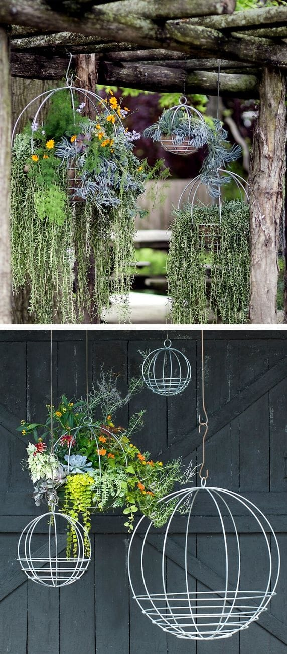 Unique Modern Diy Outdoor Hanging Planter Ideas