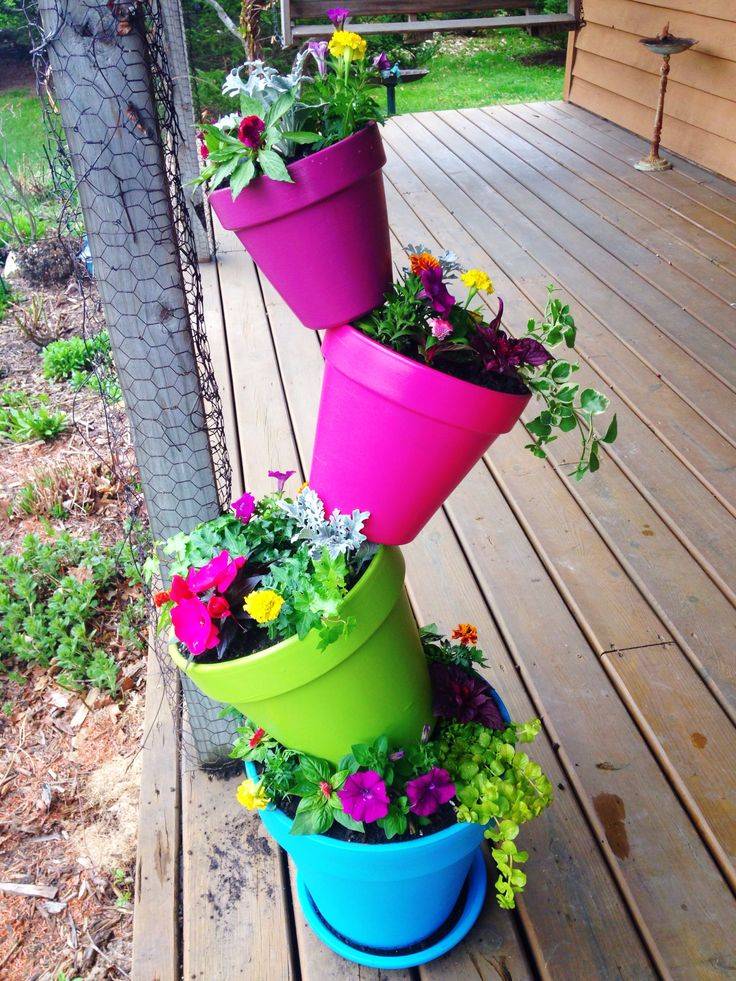 Fresh And Fun Diy Outdoor Planter Ideas