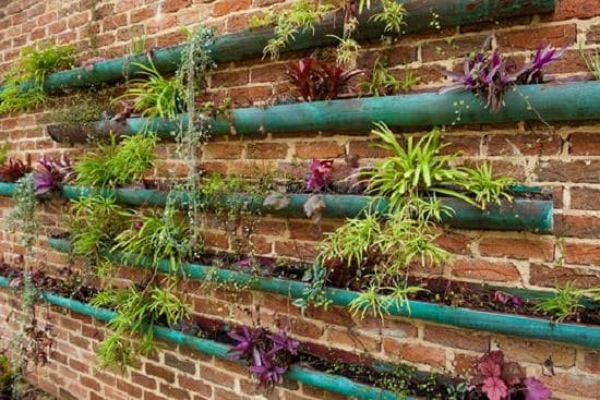 Best Diy Vertical Rain Gutter Garden Ideas