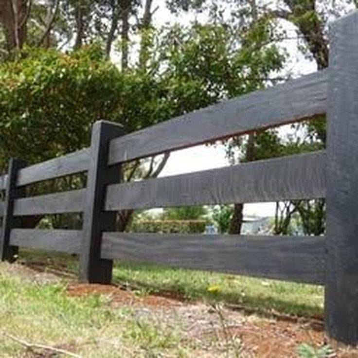 24 Black Garden Fence Ideas You Cannot Miss Sharonsable