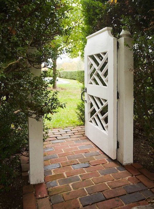 A Diy Garden Gate Free Building Plans