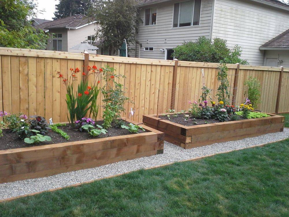 21 Raised Garden Bed Against Fence Ideas You Should Look | SharonSable